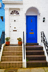 Image showing notting hill in london england old suburban and antique     wall