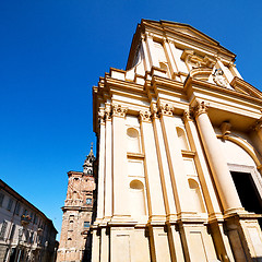 Image showing building old architecture in italy europe milan religion       a