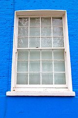 Image showing notting hill in london england   antique     wall door 