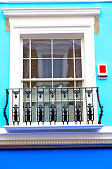 Image showing notting hill in london england    suburban and  