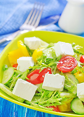 Image showing greek salad