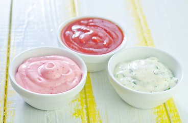 Image showing sauces