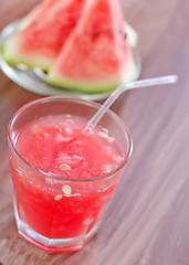Image showing watermelon smoothie
