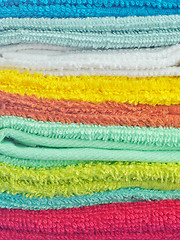 Image showing color towels