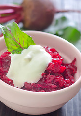 Image showing beet salad