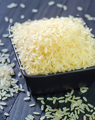 Image showing raw rice