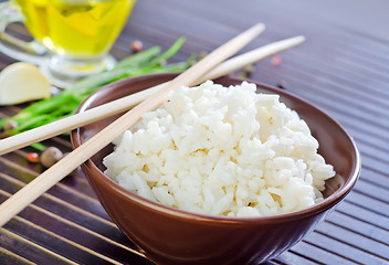 Image showing boiled rice