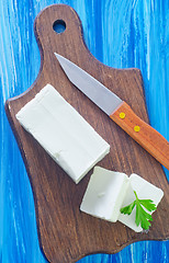 Image showing feta cheese