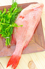 Image showing raw fish