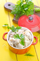 Image showing pelmeni