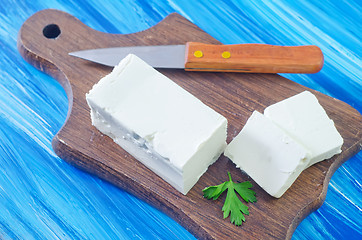 Image showing feta cheese