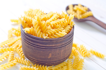 Image showing raw pasta