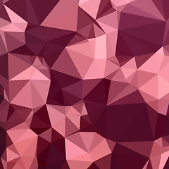 Image showing Imperial Purple Abstract Low Polygon Background