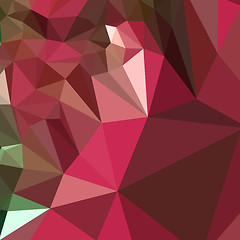 Image showing Jazzberry Jam Purple Abstract Low Polygon Background