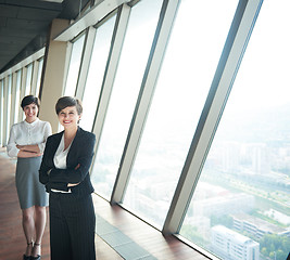 Image showing business people group, females as team leaders