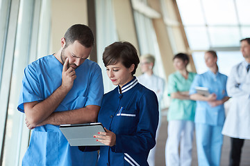 Image showing group of medical staff at hospital