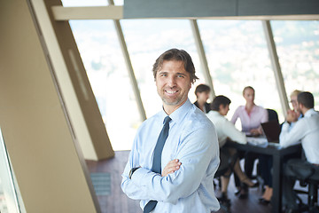 Image showing portrait of handosme business man