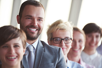 Image showing diverse business people group