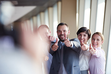 Image showing diverse business people group