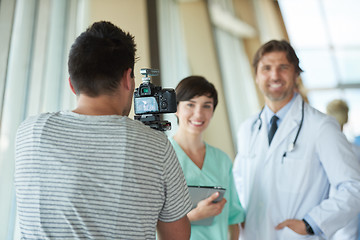 Image showing group of medical staff at hospital