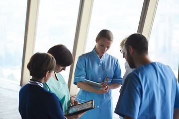 Image showing group of medical staff at hospital