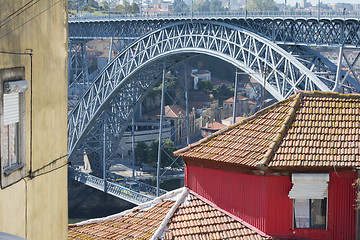 Image showing EUROPE PORTUGAL PORTO RIBEIRA OLD TOWN DOURO RIVER