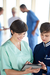 Image showing group of medical staff at hospital