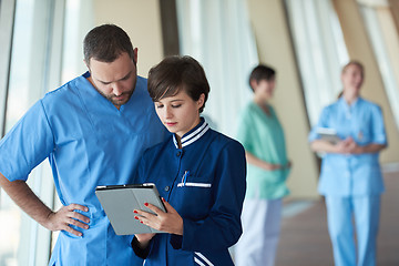 Image showing group of medical staff at hospital