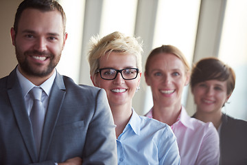 Image showing diverse business people group