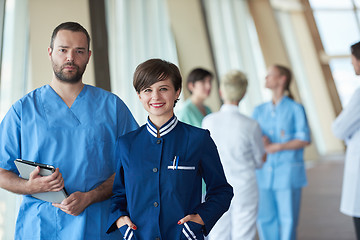 Image showing group of medical staff at hospital