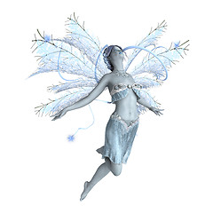Image showing Snow Fairy on White