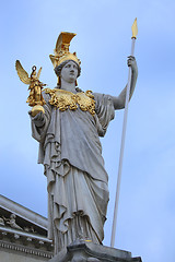 Image showing The Austrian Parliament in Vienna, Austria