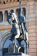 Image showing Statue Of Ernest Augustus I in Hannover, Germany