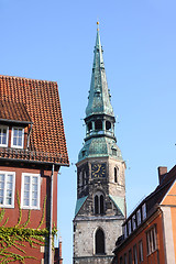 Image showing Kreuzkirchhof at Kreuzstrase in Hannover, Germany