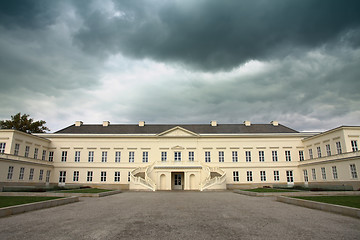 Image showing The Herrenhausen Gardens in Hanover, Germany