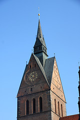 Image showing Market Church (Marktkirche) in Hannover, Germany