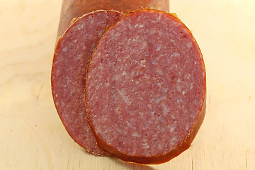 Image showing Tasty sausage meat  