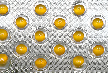 Image showing Little Yellow Pills