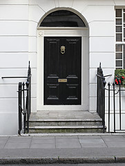 Image showing Black Door