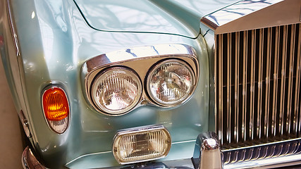 Image showing Detail of classic car. 