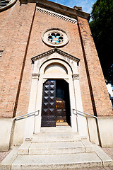 Image showing building old  in italy europe       and sunlight