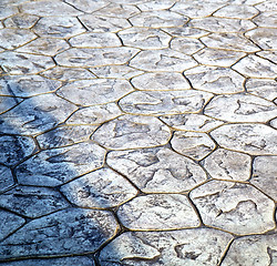 Image showing in   asia  bangkok thailand abstract pavement   stone step the t