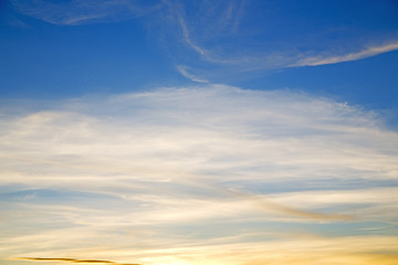 Image showing   in the  sky white soft  and abstract background