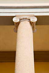 Image showing abstract old column in the  country  