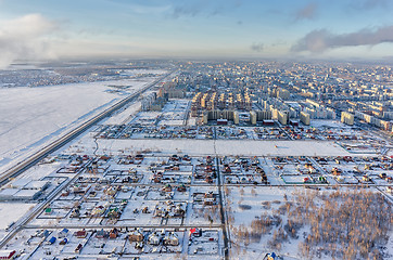 Image showing Residential district on Fedyuninska street. Tyumen