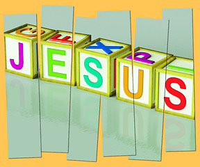 Image showing Jesus Word Show Son Of God And Messiah