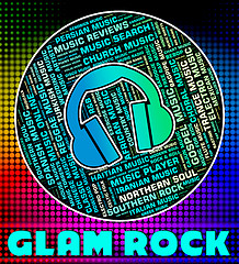 Image showing Glam Rock Means New Romantics And Harmonies