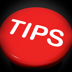 Image showing Tips Switch Shows Help Suggestions Or Instructions