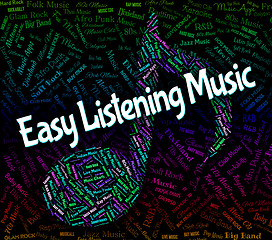 Image showing Easy Listening Music Shows Big Band And Audio