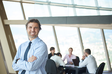 Image showing portrait of handosme business man